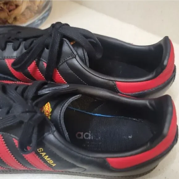 Adidas Samba Team Manchester United Shoes Size 10.5